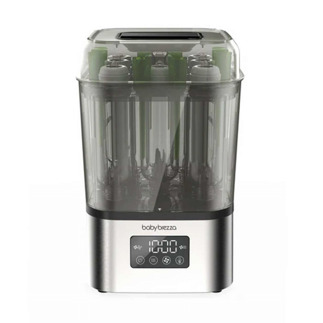 Baby Brezza SuperQuick Sterilizer Dryer Stainless Steel