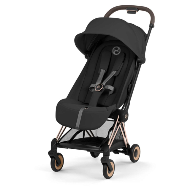 Cybex Coya 2026 Resevagn Rosegold/Sepia Black