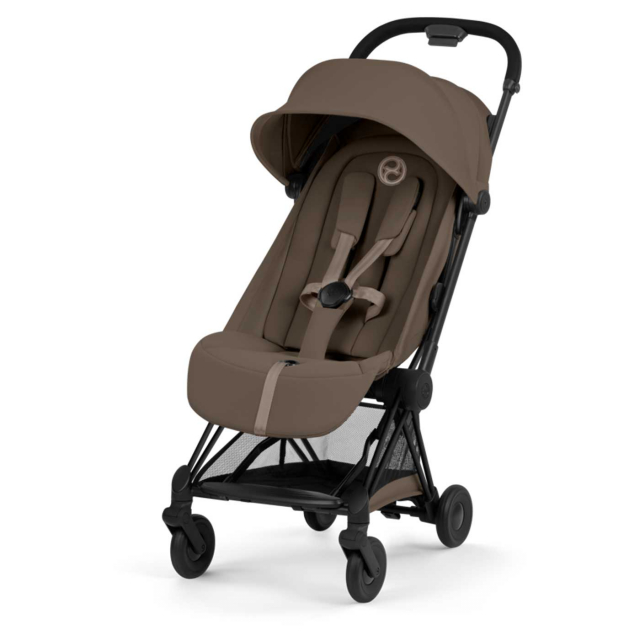 Cybex Coya 2026 Resevagn Matt Black/Coconut Brown