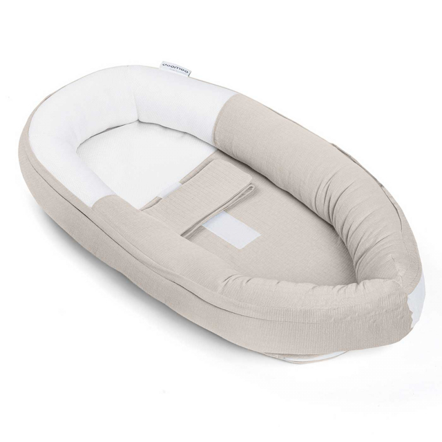 Doomoo Babybädd Quilt Sand