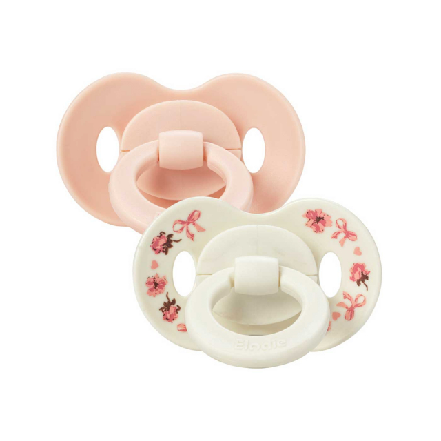 Elodie Binky Napp Silikon 2-pack 3+ mån Petit River Rose