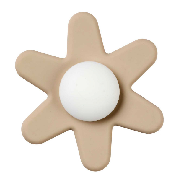 Nattou Soft Silicone Snurra med Sugpropp Clay