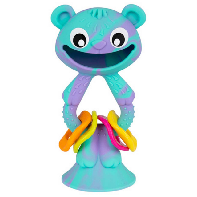 Playgro Wobble-Buddy Bear Skallra med sugpropp