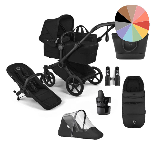 Bugaboo Donkey 6 Barnvagn + Tillbehör