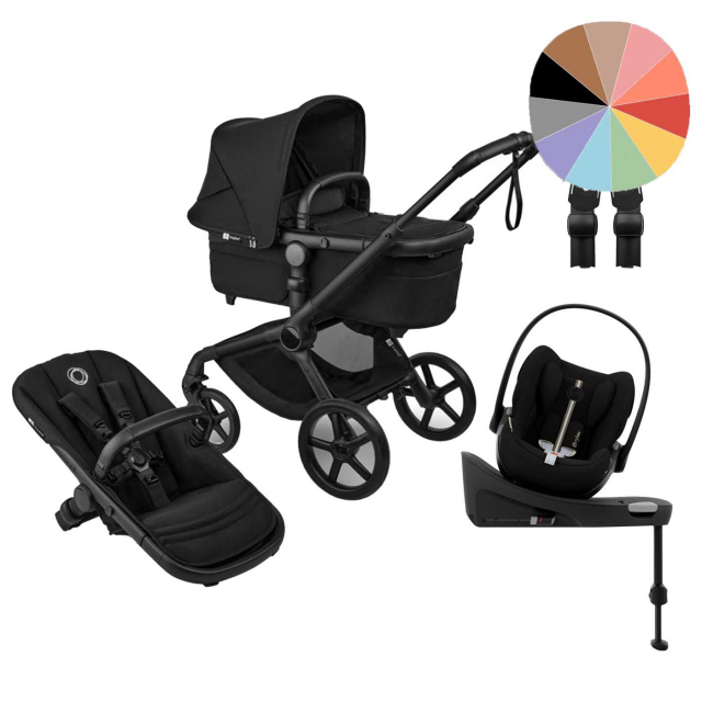 Bugaboo Fox 5 Renew + Cybex Cloud G3 & Bas
