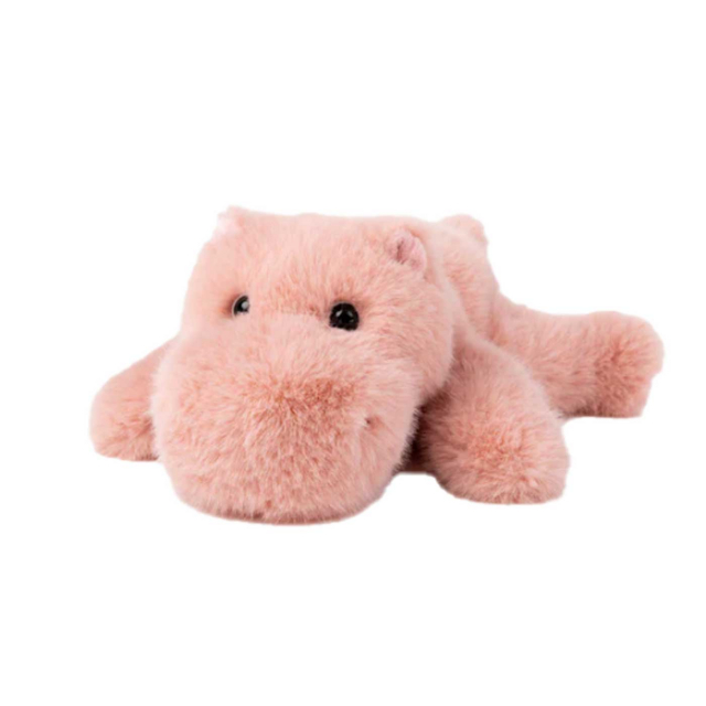 Teddykompaniet Soft Squad Flodhäst Rosa