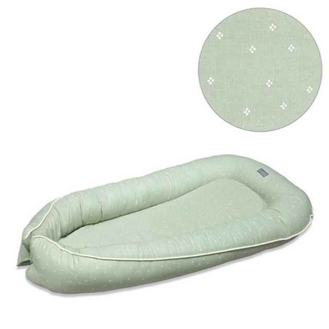 Vinter & Bloom Meadow Babynest Green Fields