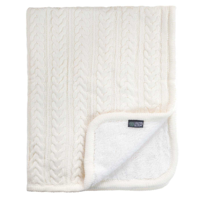 Vinter & Bloom Cuddly Filt Ivory