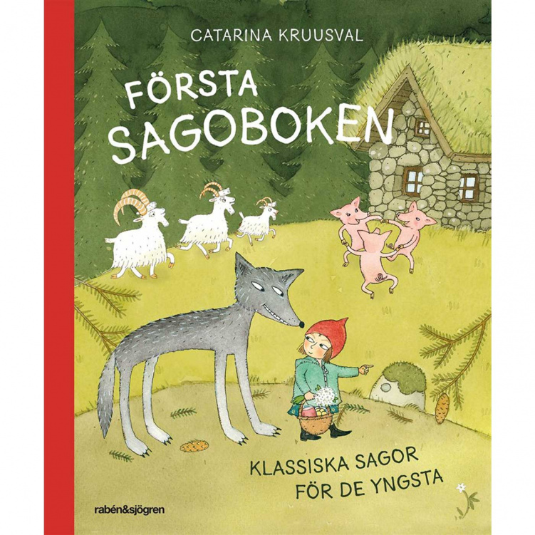 Första Sagoboken - Klassiska sagor för de yngsta i gruppen Leksaker / Barnböcker hos Bonti (9789129737035)