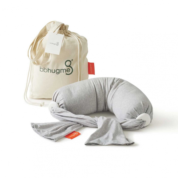 Bbhugme Amningskudde Grey Melange i gruppen Mamma / Amning / Amningskuddar hos Bonti (BBHU155433)