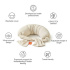 Bbhugme Amningskudde Soft White i gruppen Mamma / Amning / Amningskuddar hos Bonti (BBHU155594)