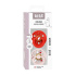 BIBS x Moomin Napp Colour Latex 2-Pack 0-6 mån Dancing Candy Apple Mix i gruppen Babytillbehör / Nappar och tillbehör / Nappar 0-6 månader hos Bonti (BIBS11032101)