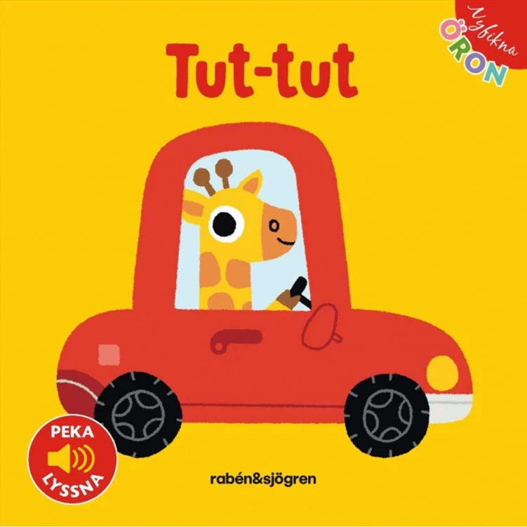 Pekbok Nyfikna Öron Tut-tut i gruppen Leksaker / Barnböcker hos Bonti (BOK9789129741919)