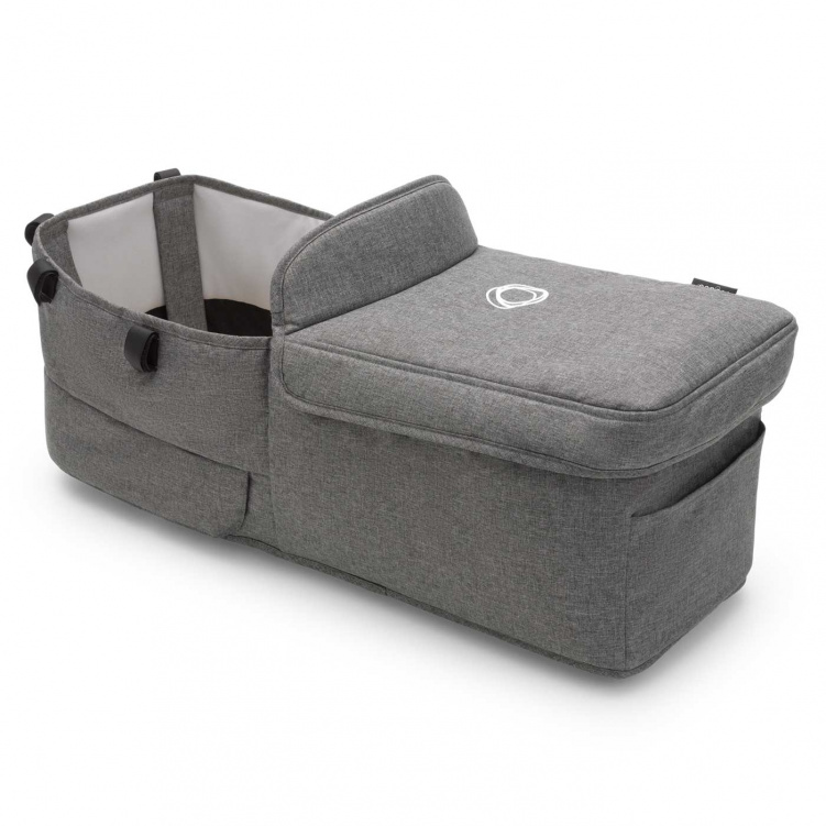 Bugaboo Donkey 5 Liggdelstyg Grey Melange i gruppen Barnvagnar / Varumärken / Bugaboo / Bugaboo Donkey 5 hos Bonti (BUBO100005002)