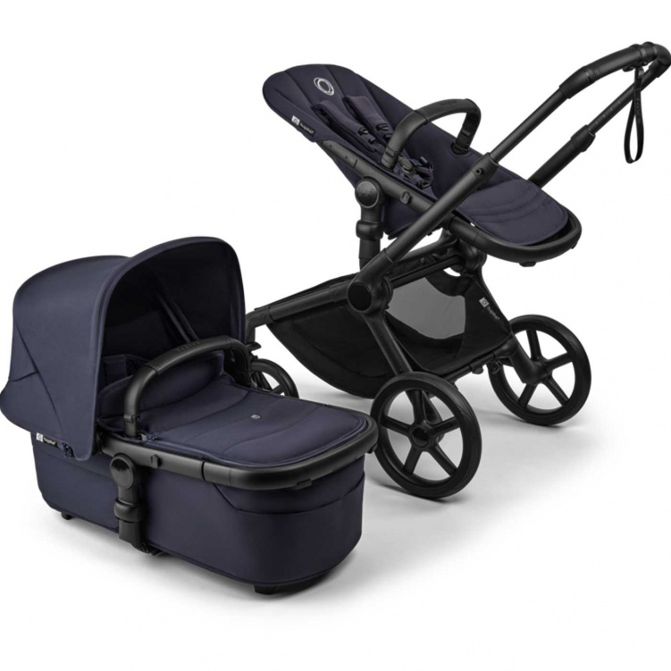 Bugaboo Fox 5 Renew Barnvagn Black/Deep Indigo i gruppen Barnvagnar / Varumärken / Bugaboo / Bugaboo Fox 5 hos Bonti (BUBO100051129)