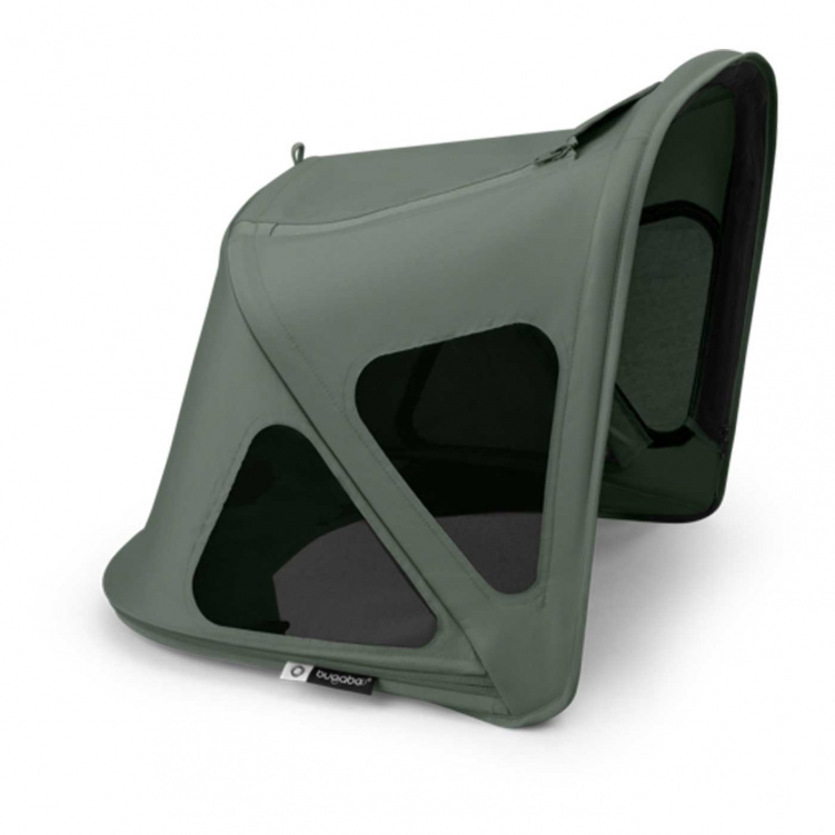 Bugaboo Fox 5 Breezy Sufflett Forest Green i gruppen Barnvagnar / Barnvagnstillbehör / Parasoll och solsuffletter hos Bonti (BUBO100221039)