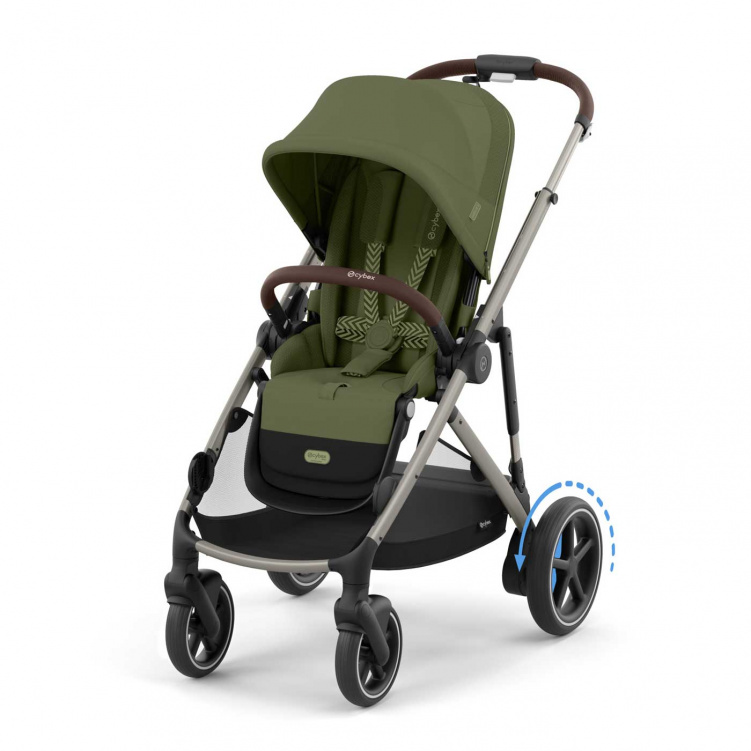 Cybex e-Gazelle S Sittvagn Moss Green i gruppen Barnvagnar / Varumärken / Cybex / Cybex e-Gazelle S hos Bonti (CYBE525000169)