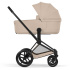 Cybex Priam Duovagn Matt Black/Cozy Beige i gruppen Barnvagnar / Varumärken / Cybex / Cybex Priam hos Bonti (CYBE526000021)