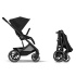 Cybex Balios S Lux 2026 Duo med Cot S Lux Moon Black i gruppen Barnvagnar / Varumärken / Cybex / Cybex Balios S hos Bonti (CYBE526001665)