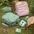 Done By Deer Snack Box Happy Clouds Green 3-pack i gruppen Babytillbehör / Äta och mata / Matförvaring hos Bonti (DOBD1236403)
