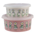 Elsa Beskow Blomsterfesten Snackbox 2-pack i gruppen Babytillbehör / Äta och mata / Matförvaring hos Bonti (ELBE3101)