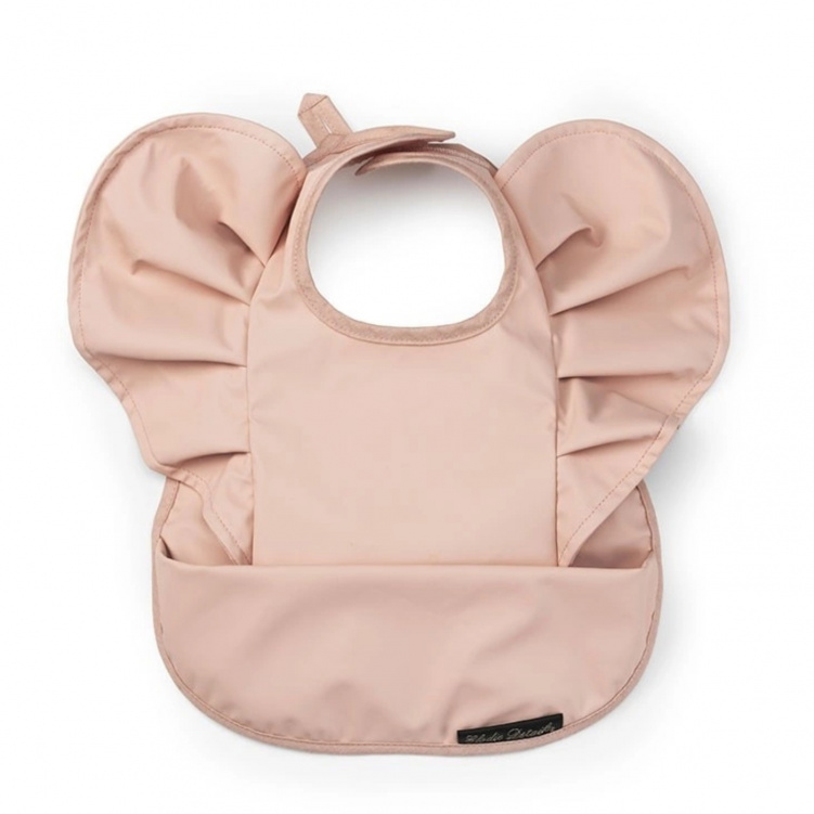 Elodie Haklapp Powder Pink i gruppen Babytillbehör / Äta och mata / Haklappar hos Bonti (ELOD30400133152NA)