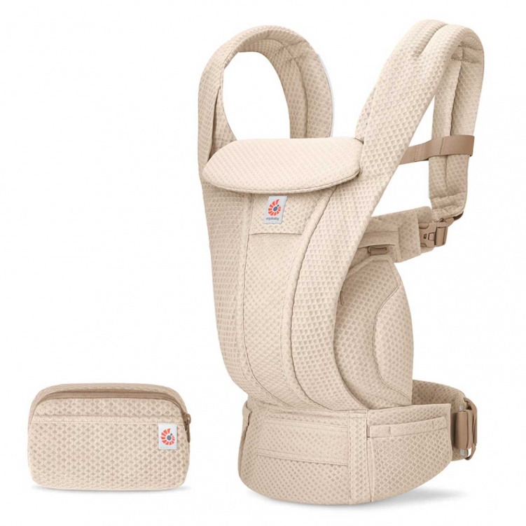 Ergobaby Bärsele Omni Deluxe Mesh Natural Beige i gruppen Babytillbehör / Bärselar / Ergobaby bärselar hos Bonti (ERBABCODMNATBGE)