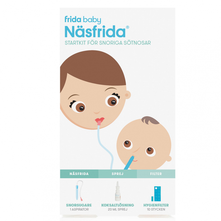 Frida Baby Näsfrida Startkit i gruppen Babytillbehör hos Bonti (FRBA500001189)