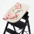 KAOS Klapp Babysits Charcoal Black i gruppen Möbler och inredning / Matstolar och tillbehör / KAOS Klapp hos Bonti (KAOSNEW-REC-CHA-BLA)
