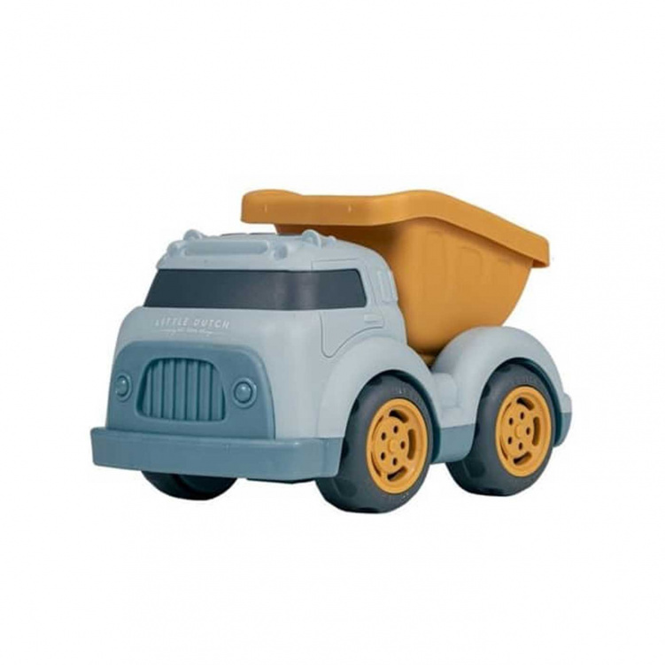 Little Dutch Tipptruck Blå 17 cm i gruppen Leksaker / Leksaksbilar & fordon / Bilar hos Bonti (LD2012518)