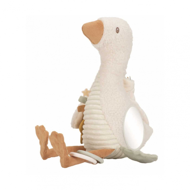Little Dutch Aktivitetsnalle Goose Newborn i gruppen Leksaker / Babyleksaker / Bitleksaker hos Bonti (LD8431)