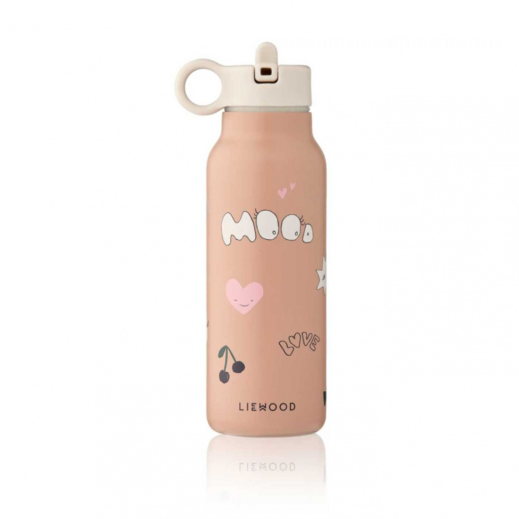 Liewood Falk Vattenflaska 350 ml Mood/Pale Tuscany i gruppen Babytillbehör / Äta och mata / Muggar, flaskor och glas hos Bonti (LIEWLW19617-2790)