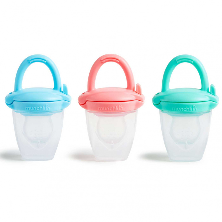 Munchkin Smaknapp Silikon Blandade färger i gruppen Babytillbehör / Äta och mata / Matförvaring hos Bonti (MUNC5019090114929)