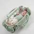 Najell Babynest SleepCarrier V5 Agave Green i gruppen Barnvagnar / Barnvagnstillbehör / Mjukliftar hos Bonti (NAJEN32610801)