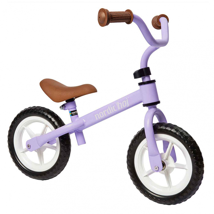 Nordic Hoj Springcykel 10 Tum Lila i gruppen Leksaker / Barncyklar & åkfordon / Sparkcyklar & springcyklar hos Bonti (NOHO72-2420L)