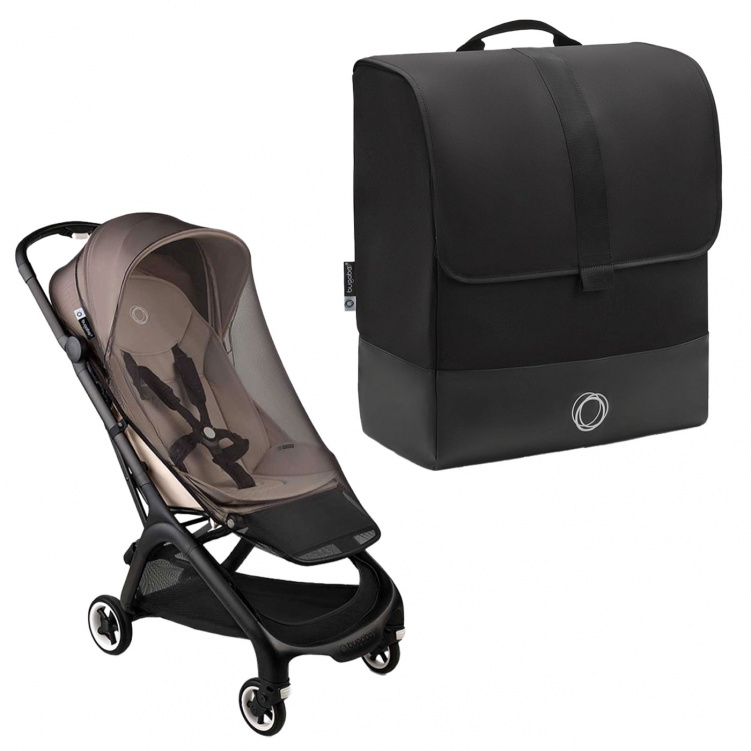 Bugaboo Butterfly Transportväska och myggnät i gruppen Barnvagnar / Barnvagnstillbehör / Sommartillbehör till barnvagnen hos Bonti (PKTBUBOBF2LK)