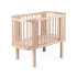 Sebra Bedisde Crib Wooden Edition i gruppen Möbler och inredning / Sängar och tillbehör / Vaggor och sidosängar hos Bonti (SEBR200130065)
