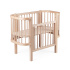 Sebra Bedisde Crib Wooden Edition i gruppen Möbler och inredning / Sängar och tillbehör / Vaggor och sidosängar hos Bonti (SEBR200130065)