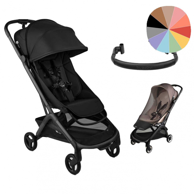 Bugaboo Butterfly 2 + Bygel och Myggnät i gruppen Barnvagnar / Varumärken / Bugaboo / Bugaboo Butterfly hos Bonti (SET-BGBBTFYTill)