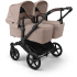 Bugaboo Donkey 6 Tvillingvagn + Cloud T + Bas i gruppen Barnvagnar / Varumärken / Bugaboo / Bugaboo Donkey 6 hos Bonti (SET-BGBD6TWNCLDTBS)