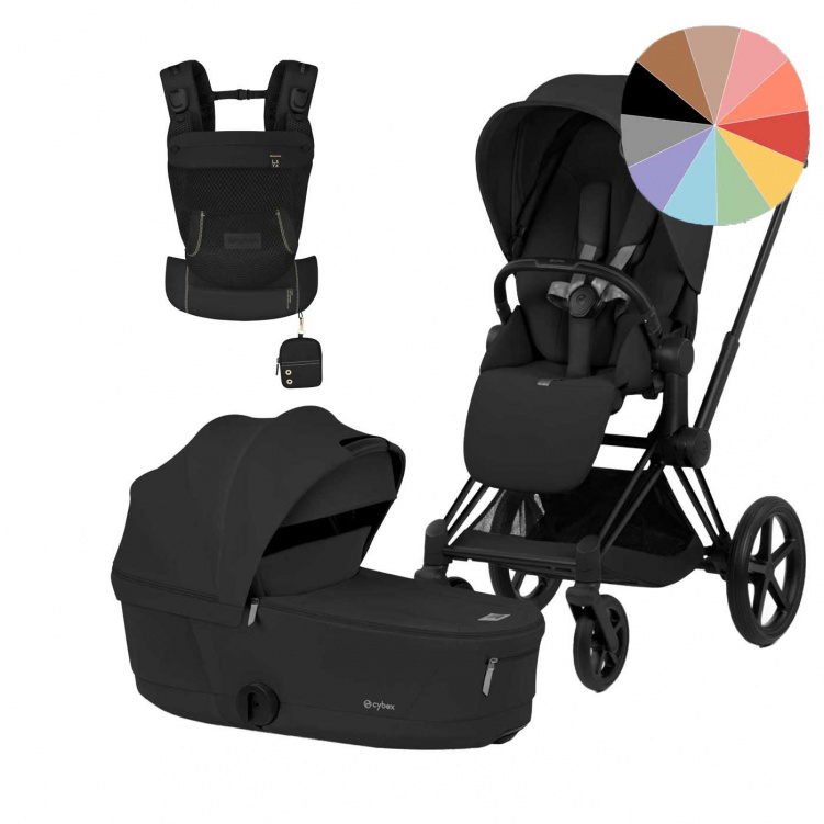 Cybex Priam Gen 5 + Laya Bärsele i gruppen Barnvagnar hos Bonti (SET-CYBPRMPKT)