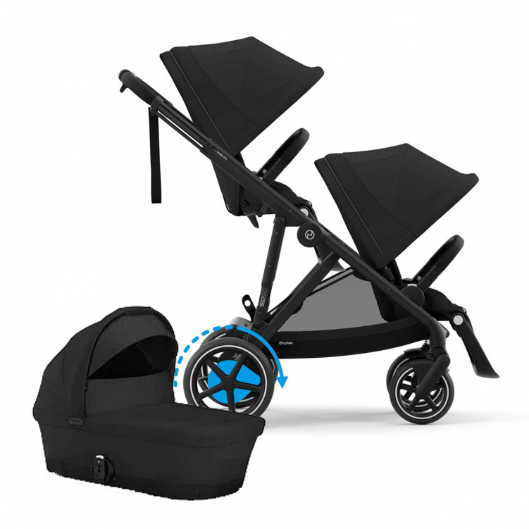 Cybex e-Gazelle S Syskonvagn i gruppen Barnvagnar / Varumärken / Cybex / Cybex e-Gazelle S hos Bonti (SET-egzlsys)