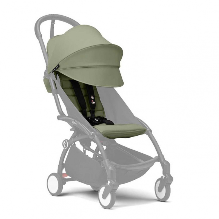 Stokke YOYO3 Färgklädsel 6+ Olive i gruppen Barnvagnar / Varumärken / Stokke / Stokke YOYO hos Bonti (STOK646411)