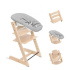Stokke Tripp Trapp Stol + Bygel + Newborn Set Natural i gruppen Babytillbehör / Äta och mata hos Bonti (STOK685700)