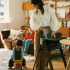Stokke Steps Dyna Dark Grey Melange i gruppen Babytillbehör hos Bonti (STOK696701)