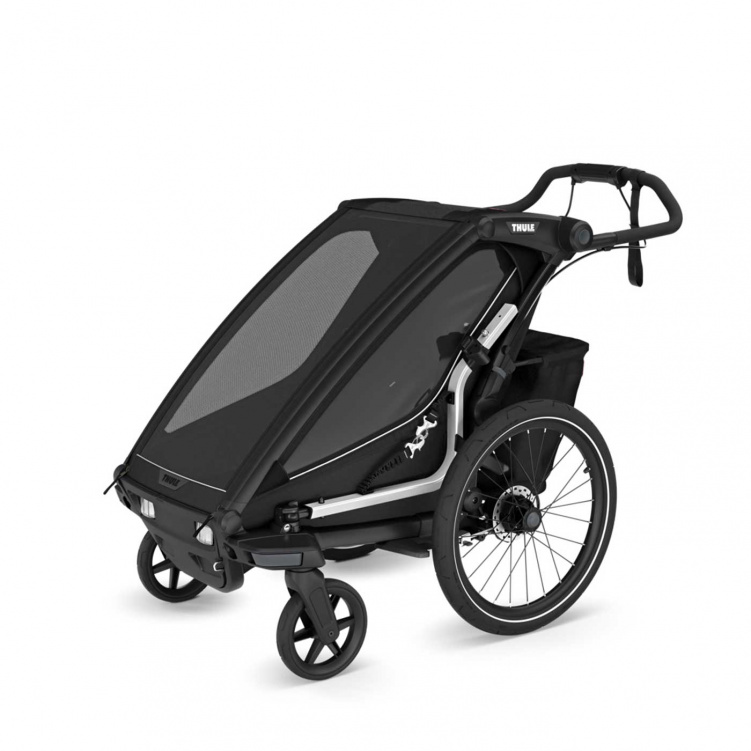 Thule Chariot Sport 2 Cykelvagn Single Black i gruppen Barnvagnar / Varumärken / Thule / Thule Chariot hos Bonti (THUL10201030)