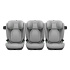 Thule Palm Bältesstol Mid Grey i gruppen Bilbarnstolar / Varumärken / Thule hos Bonti (THUL14000025)