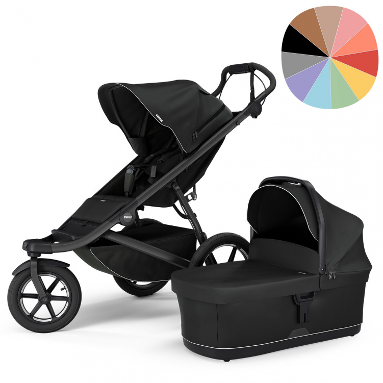 Thule Urban Glide 3 Duovagn i gruppen Barnvagnar / Varumärken / Thule / Thule Urban Glide hos Bonti (THUUG3DUO)