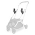 UPPAbaby MINU V2 Bilstolsadapter i gruppen Barnvagnar / Barnvagnstillbehör / Bilstolsadaptrar  hos Bonti (UPBA0918-MXA-WW)