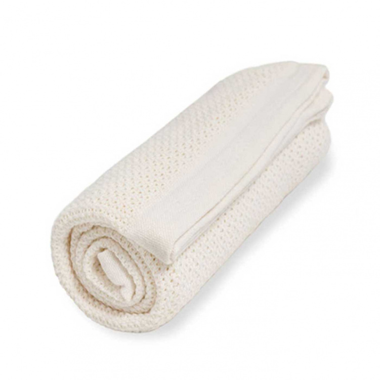 Vinter & Bloom Soft Grid EKO Gallerfilt Pearl White i gruppen Babytillbehör / Sova / Bädda för sommartider hos Bonti (VIBL40002-25)